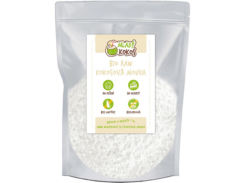 Mladý kokos Bio kokosová mouka 250g