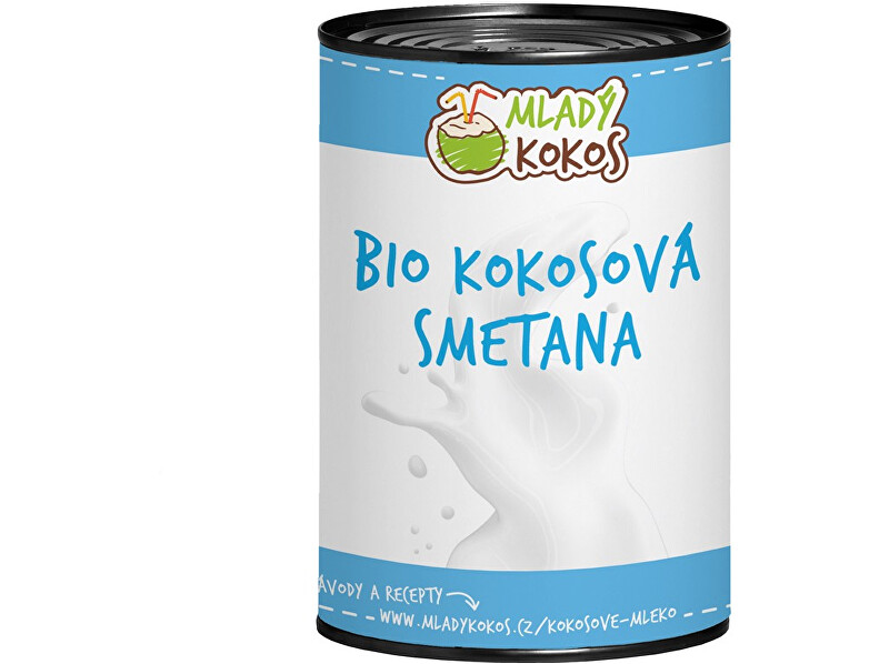 Mladý kokos Bio kokosová smetana 400ml