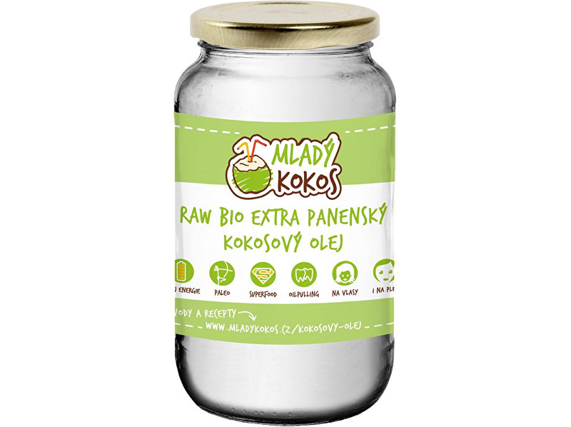 Mladý kokos Bio kokosový olej 400ml extra