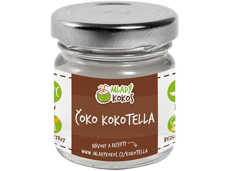 Mladý kokos Bio kokotella čoko 50g