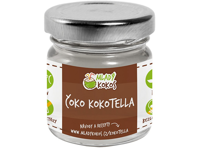 Mladý kokos Bio kokotella čoko 50g