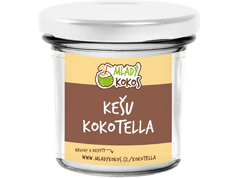 Mladý kokos Bio kokotella kešu 150g