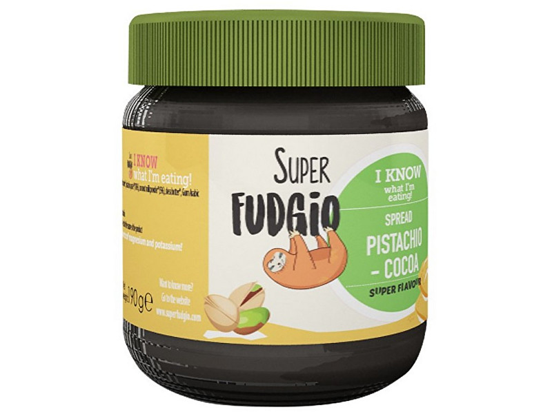 Zobrazit detail výrobku Super Fudgio Bio Pistáciovo kakaový krém 190g Zobrazit detail výrobku Super Fudgio Bio Pistáciovo kakaový krém 190g