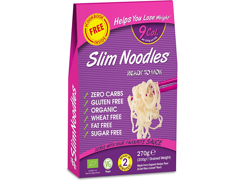 Zobrazit detail výrobku Slim Pasta Bio slim noodles 270g Zobrazit detail výrobku Slim Pasta Bio slim noodles 270g