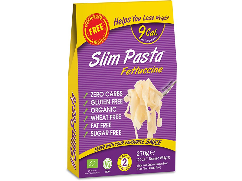 Zobrazit detail výrobku Slim Pasta Bio slim pasta fettuccine 270g Zobrazit detail výrobku Slim Pasta Bio slim pasta fettuccine 270g