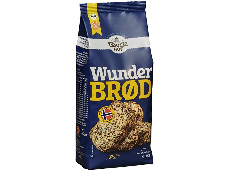 Zobrazit detail výrobku Bauck hof Bio směs na chléb semínková Wunderbrod 600g Zobrazit detail výrobku Bauck hof Bio směs na chléb semínková Wunderbrod 600g