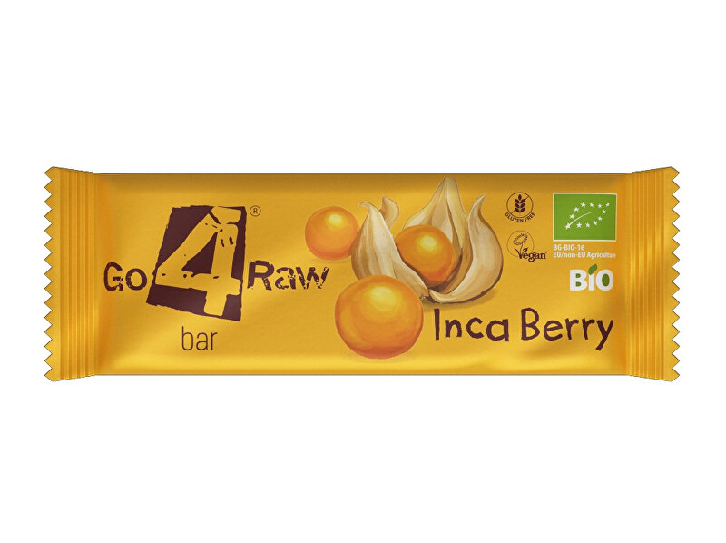 Zobrazit detail výrobku GO4RAW Bio tyčinka INCA BERRY 25g Zobrazit detail výrobku GO4RAW Bio tyčinka INCA BERRY 25g