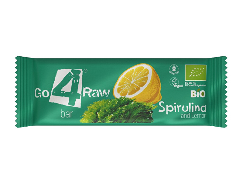 Zobrazit detail výrobku GO4RAW Bio tyčinka SPIRULINA&LEMON 25g Zobrazit detail výrobku GO4RAW Bio tyčinka SPIRULINA&LEMON 25g