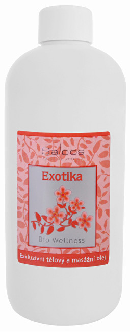 Saloos Bio Wellness exkluzivní tělový a masážní olej - Exotika 250 ml