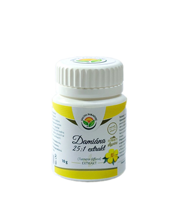 Salvia Paradise Damiána - Turnera diffusa 25:1 extrakt 10 g