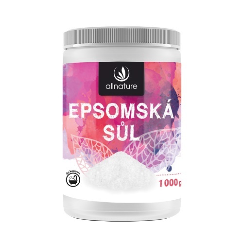 Zobrazit detail výrobku Allnature Epsomská sůl 1000 g Zobrazit detail výrobku Allnature Epsomská sůl 1000 g