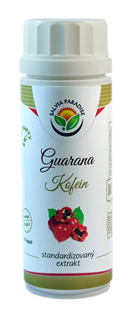 Salvia Paradise Guarana - kofein standardizovaný extrakt 100 kapslí