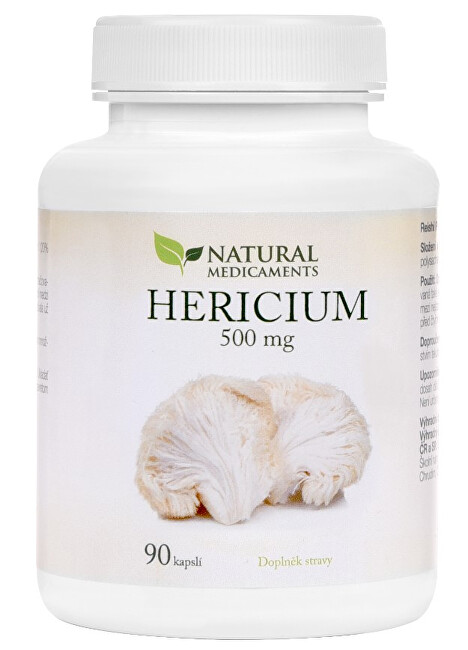 Zobrazit detail výrobku Natural Medicaments Hericium 500 mg 90 kapslí Zobrazit detail výrobku Natural Medicaments Hericium 500 mg 90 kapslí