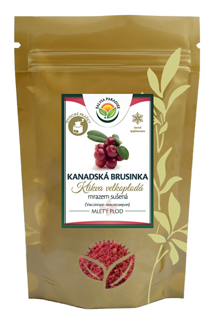 Salvia Paradise Kanadská brusinka mletá mrazem sušená 50g