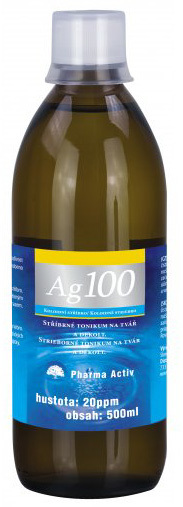 Zobrazit detail výrobku Pharma Activ Koloidní stříbro Ag 100 (20ppm) 500 ml Zobrazit detail výrobku Pharma Activ Koloidní stříbro Ag 100 (20ppm) 500 ml