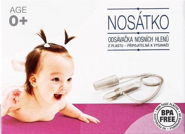 Nosátko Odsávačka nosních hlenů z plastu