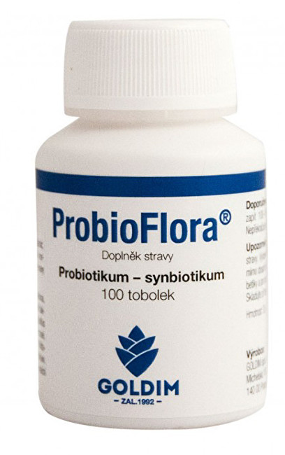 Zobrazit detail výrobku Goldim ProbioFlora 100 kapslí Zobrazit detail výrobku Goldim ProbioFlora 100 kapslí