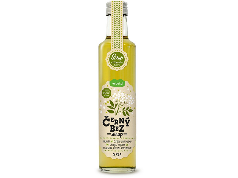 Koldokol Sirup černý bez 0,33 l
