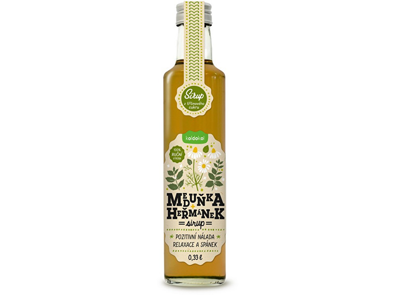 Zobrazit detail výrobku Koldokol Sirup meduňka a heřmánek 0,33 l Zobrazit detail výrobku Koldokol Sirup meduňka a heřmánek 0,33 l