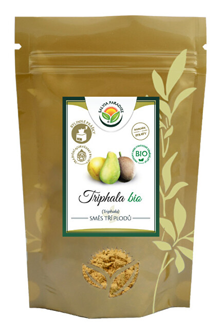 Zobrazit detail výrobku Salvia Paradise Triphala - směs 3 plodů prášek 100g Zobrazit detail výrobku Salvia Paradise Triphala - směs 3 plodů prášek 100g