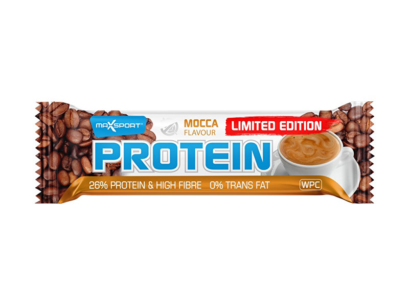 Zobrazit detail výrobku Max sport Tyčinka proteinová Mocca 60g Zobrazit detail výrobku Max sport Tyčinka proteinová Mocca 60g