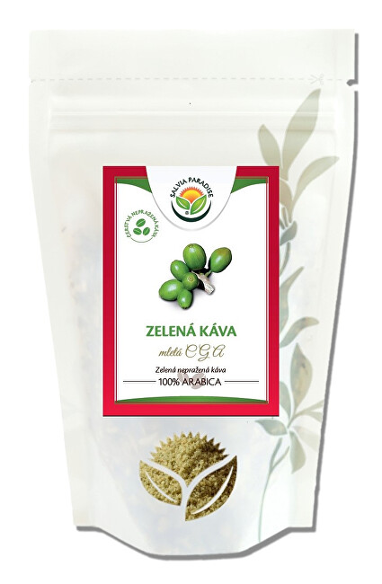 Zobrazit detail výrobku Salvia Paradise Zelená káva mletá CGA 400 g Zobrazit detail výrobku Salvia Paradise Zelená káva mletá CGA 400 g
