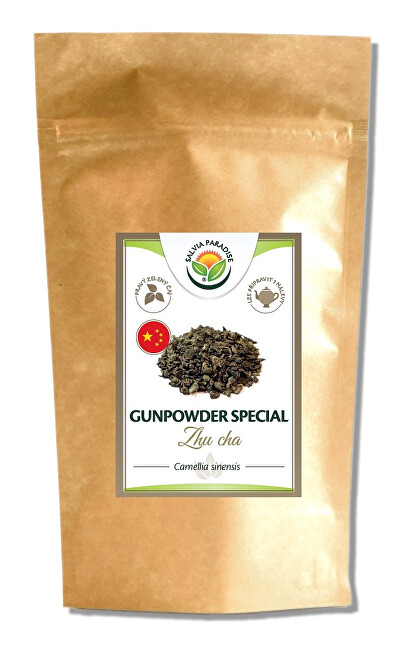 Salvia Paradise Zelený čaj Gunpowder - Zhu Cha 100 g