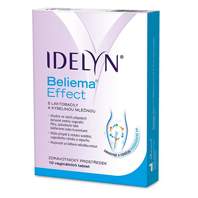 Zobrazit detail výrobku Idelyn Beliema Effect 10 vaginálních tablet Zobrazit detail výrobku Idelyn Beliema Effect 10 vaginálních tablet