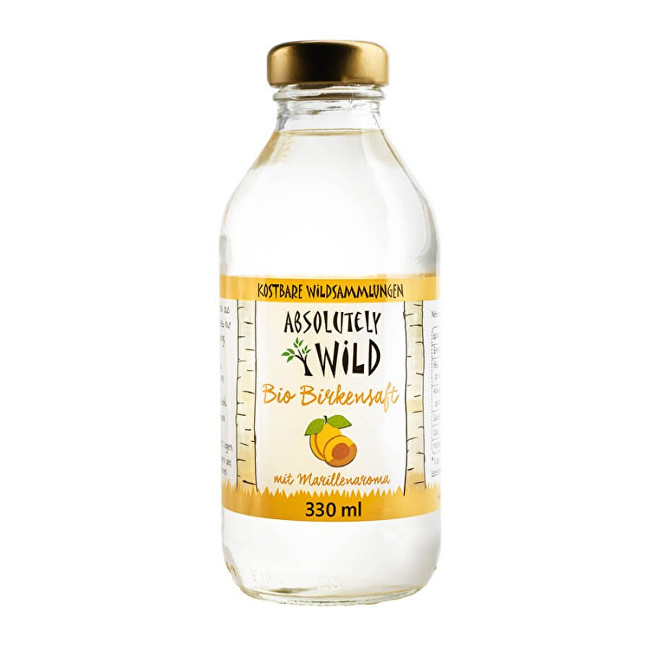 Absolutely Wild BIO Březová voda s meruňkou 330 ml