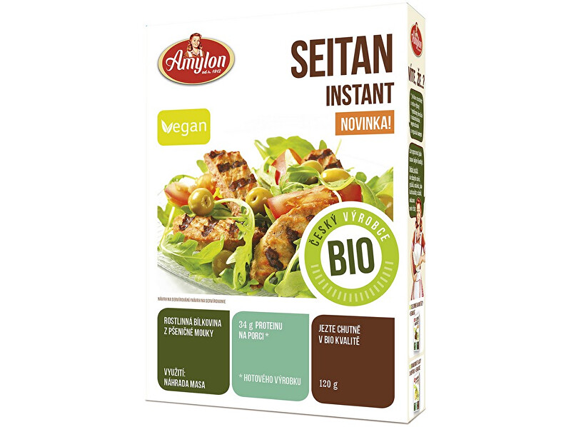 Zobrazit detail výrobku Amylon Bio instantní Seitan Amylon 120g Zobrazit detail výrobku Amylon Bio instantní Seitan Amylon 120g