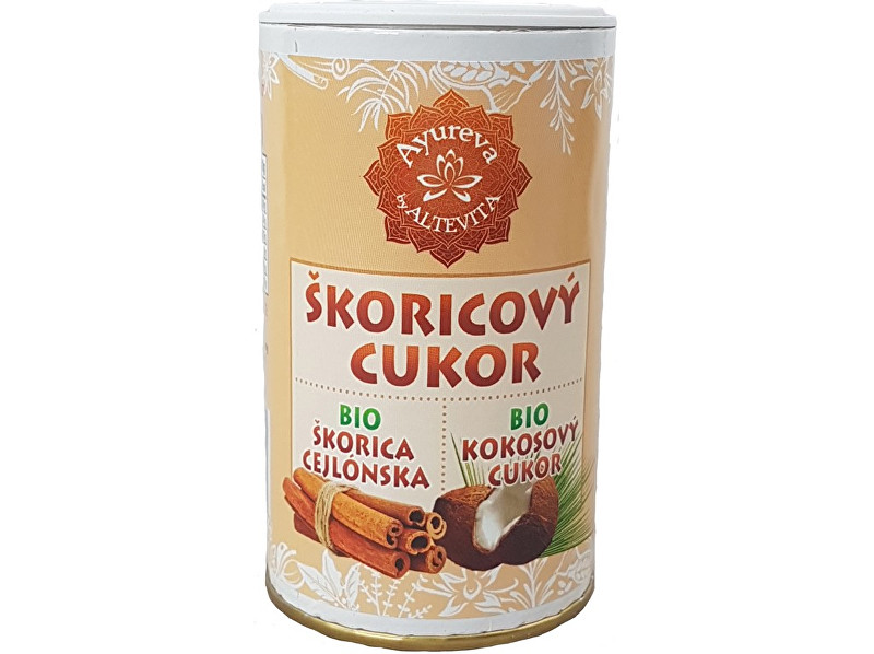 Zobrazit detail výrobku Altevita Bio kokosový cukr skořicový - cukřenka 100g Zobrazit detail výrobku Altevita Bio kokosový cukr skořicový - cukřenka 100g