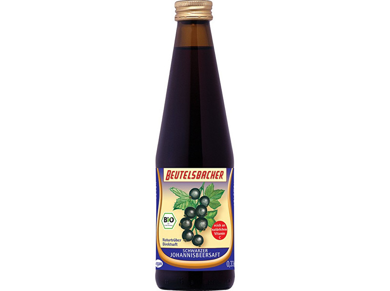 Zobrazit detail výrobku Beutelsbacher Bio šťáva z černého rybízu Beutelsbacher 0,33 l Zobrazit detail výrobku Beutelsbacher Bio šťáva z černého rybízu Beutelsbacher 0,33 l