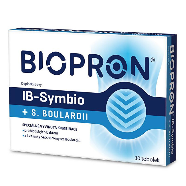 Zobrazit detail výrobku Biopron Biopron IB-Symbio + S. boulardi 30 tob. Zobrazit detail výrobku Biopron Biopron IB-Symbio + S. boulardi 30 tob.