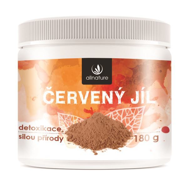 Zobrazit detail výrobku Allnature Červený jíl 180 g Zobrazit detail výrobku Allnature Červený jíl 180 g