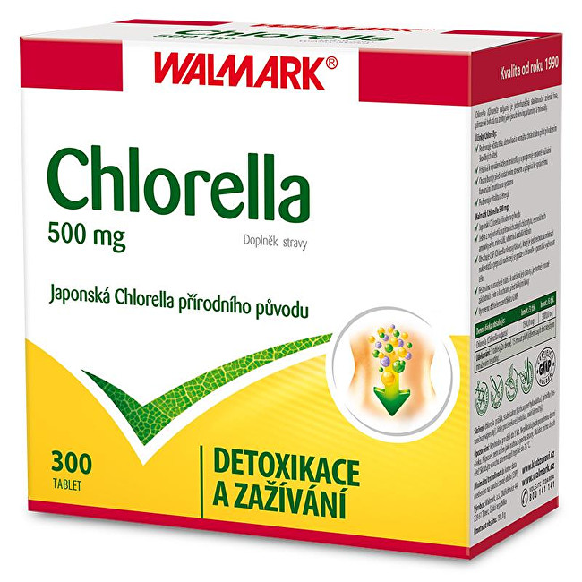 Zobrazit detail výrobku Walmark Chlorella Japan Forte 300 tbl. Zobrazit detail výrobku Walmark Chlorella Japan Forte 300 tbl.