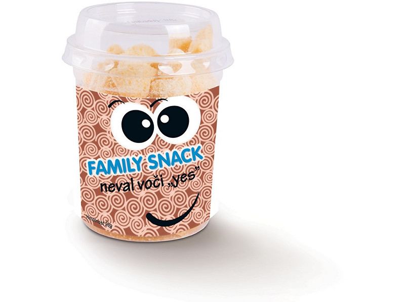 Zobrazit detail výrobku Family snack Family snack YES Čoko 20g Zobrazit detail výrobku Family snack Family snack YES Čoko 20g