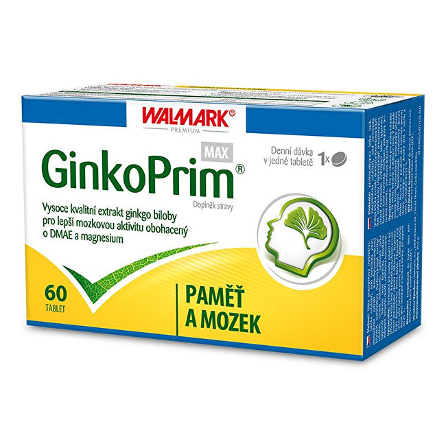 Zobrazit detail výrobku Walmark GinkoPrim Max 60 tbl. Zobrazit detail výrobku Walmark GinkoPrim Max 60 tbl.