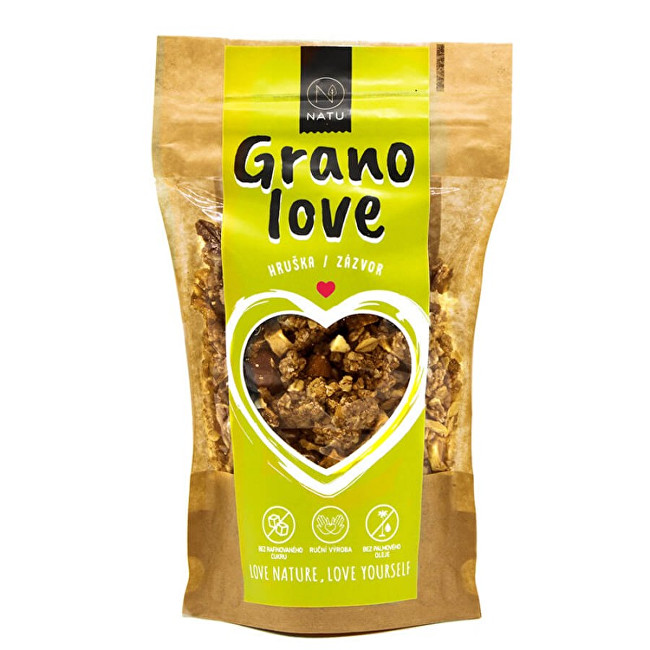 Zobrazit detail výrobku Natu GranoLove Hruška - Zázvor 400 g Zobrazit detail výrobku Natu GranoLove Hruška - Zázvor 400 g