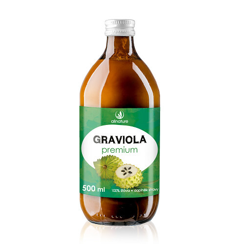 Zobrazit detail výrobku Allnature Graviola Premium 500 ml Zobrazit detail výrobku Allnature Graviola Premium 500 ml