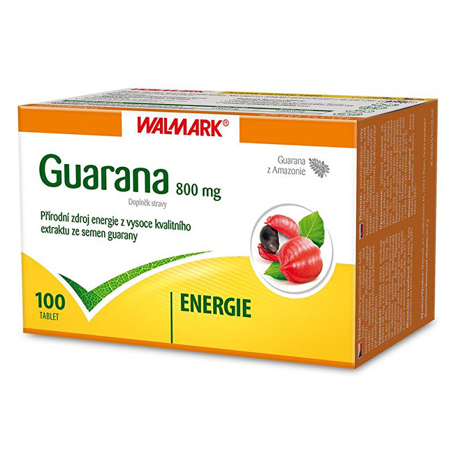 Zobrazit detail výrobku Walmark Guarana 800 mg 100 tbl. Zobrazit detail výrobku Walmark Guarana 800 mg 100 tbl.