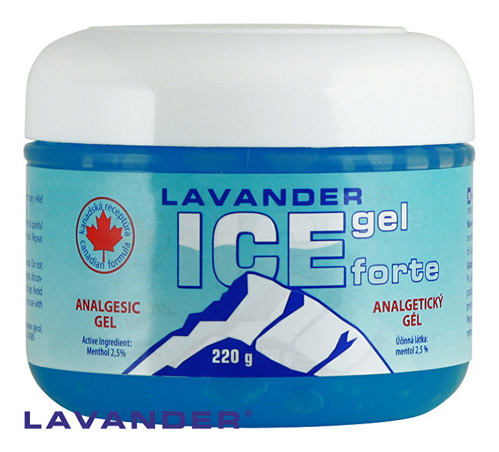 Lavander ICE gel Forte 220 g