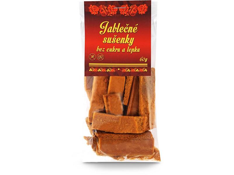 Zobrazit detail výrobku Vologodské sušenky Jablečné sušenky 60g Zobrazit detail výrobku Vologodské sušenky Jablečné sušenky 60g