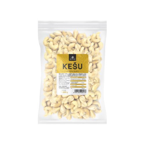 Zobrazit detail výrobku Allnature Kešu jádra 1000 g Zobrazit detail výrobku Allnature Kešu jádra 1000 g