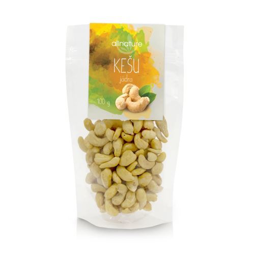 Zobrazit detail výrobku Allnature Kešu jádra 100 g Zobrazit detail výrobku Allnature Kešu jádra 100 g
