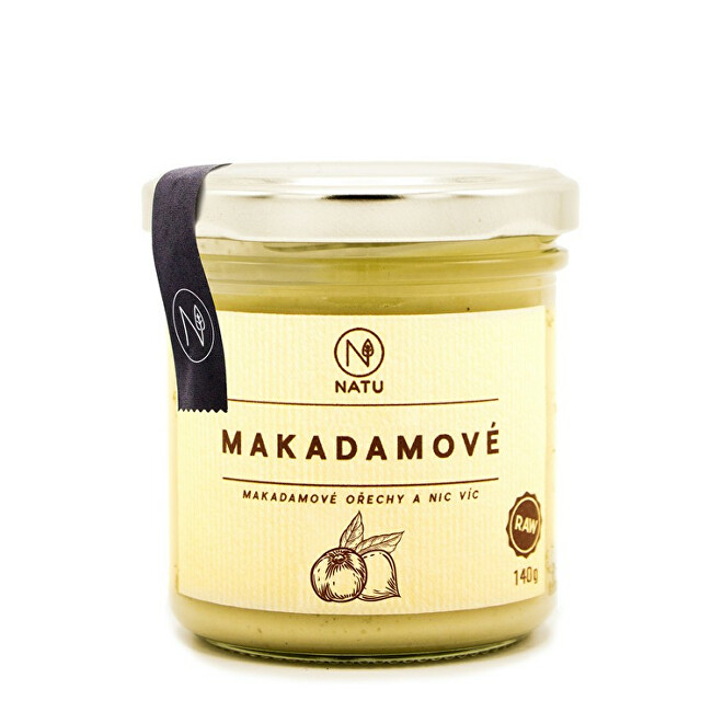 Natu Makadamové máslo 140 g