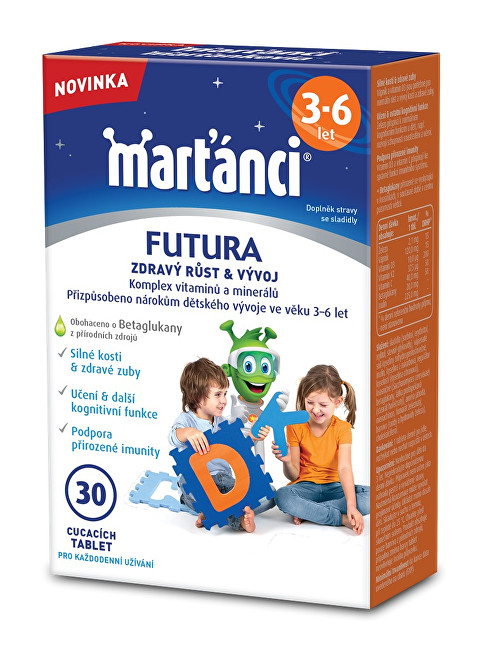 Marťánci Marťánci Futura (3-6 let) 30 tbl.