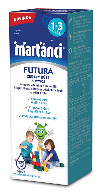 Marťánci Marťánci Futura sirup (1-3 roky) 125 ml
