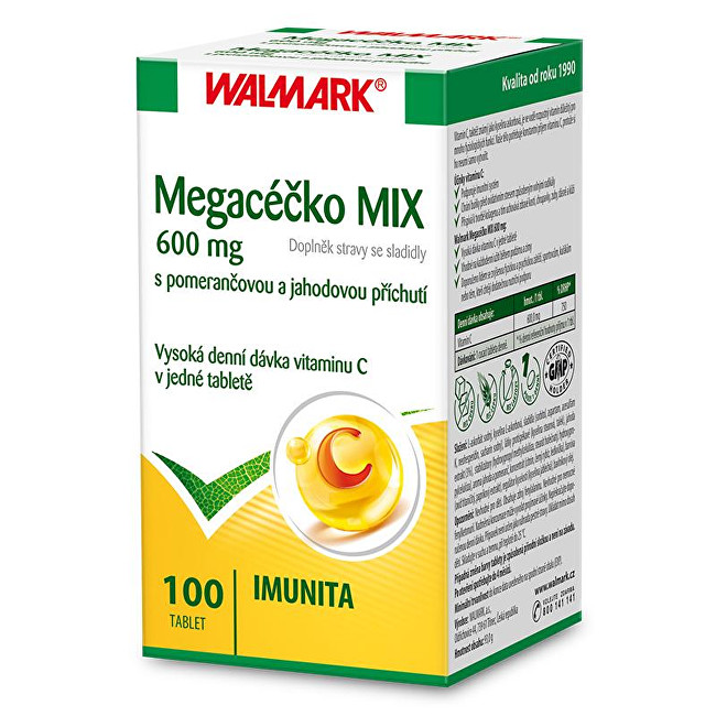 Walmark Megacéčko 600 mg MIX 100 tbl.