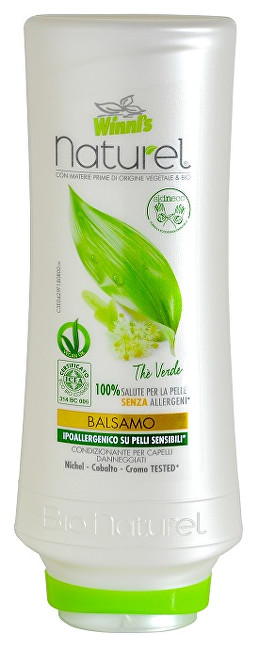 Winni´s NATUREL Balsamo The Verde balzám na vlasy se zeleným čajem 250 ml