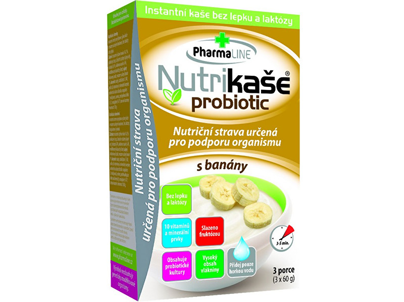 Zobrazit detail výrobku MOGADOR Nutrikaše probiotic s banány 180g (3x60g) Zobrazit detail výrobku MOGADOR Nutrikaše probiotic s banány 180g (3x60g)